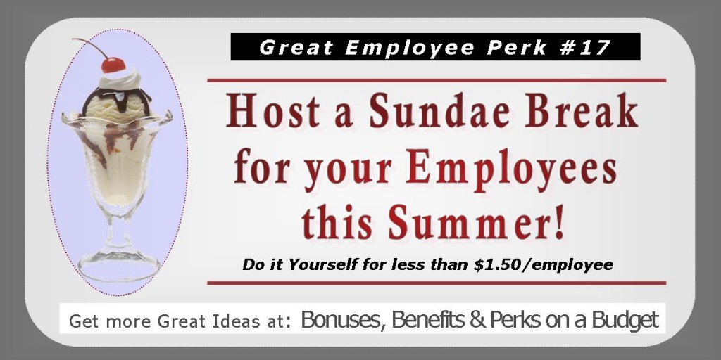 Great Ideas for Employee Perks